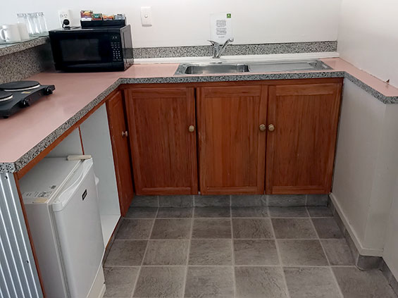 One-Bedroom Unit kitchenette